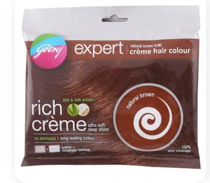 GODREJ EXPERT RICH CREME NATURAL BROWN