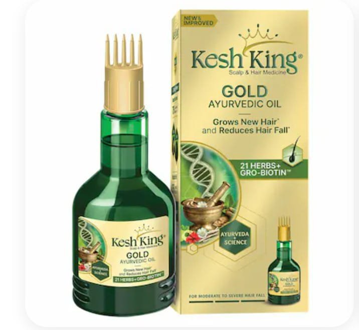 KESH KING GOLD AYURVEDA SEALP HAIR OIL
