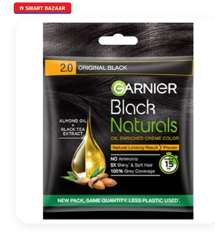 GARNIER BLACK NATURAL