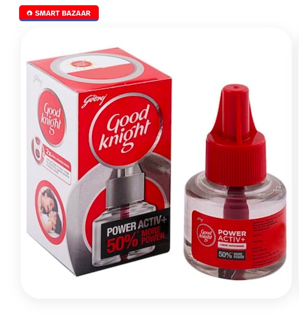 Good Knight Power Activ+ Mosquito Repellent Refill 45 ml