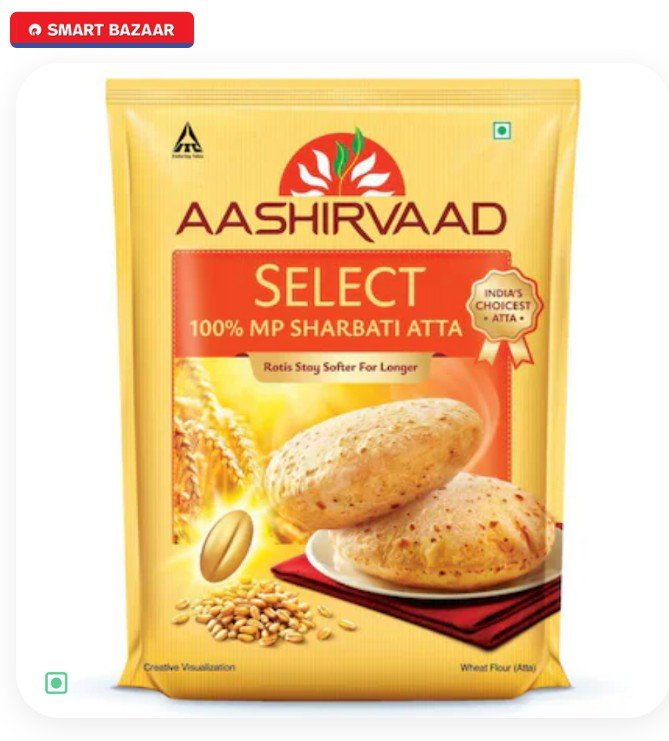 Aashirvaad Select Sharbati Wheat Atta